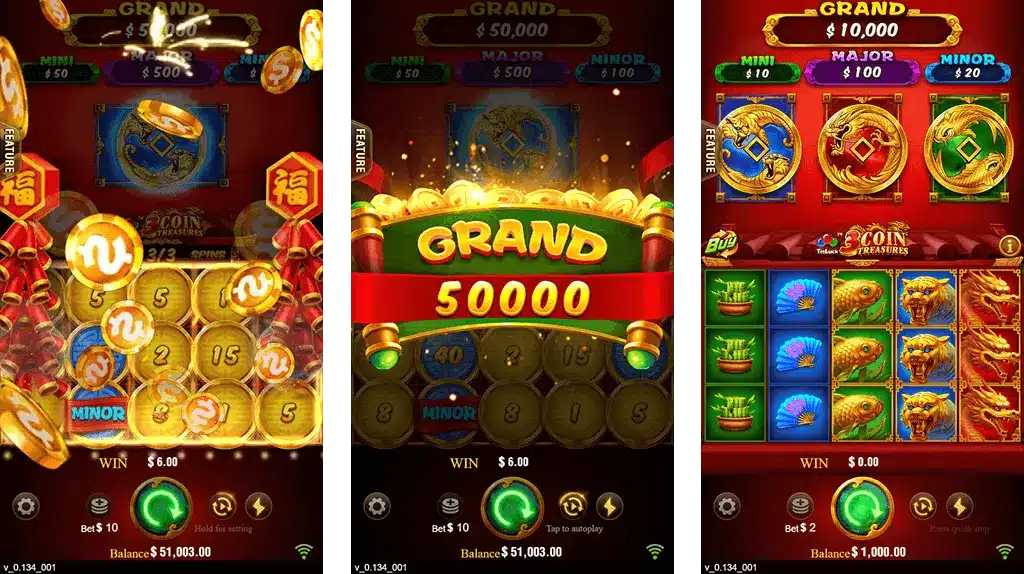 3 Coins 66Lottery7 Bonus